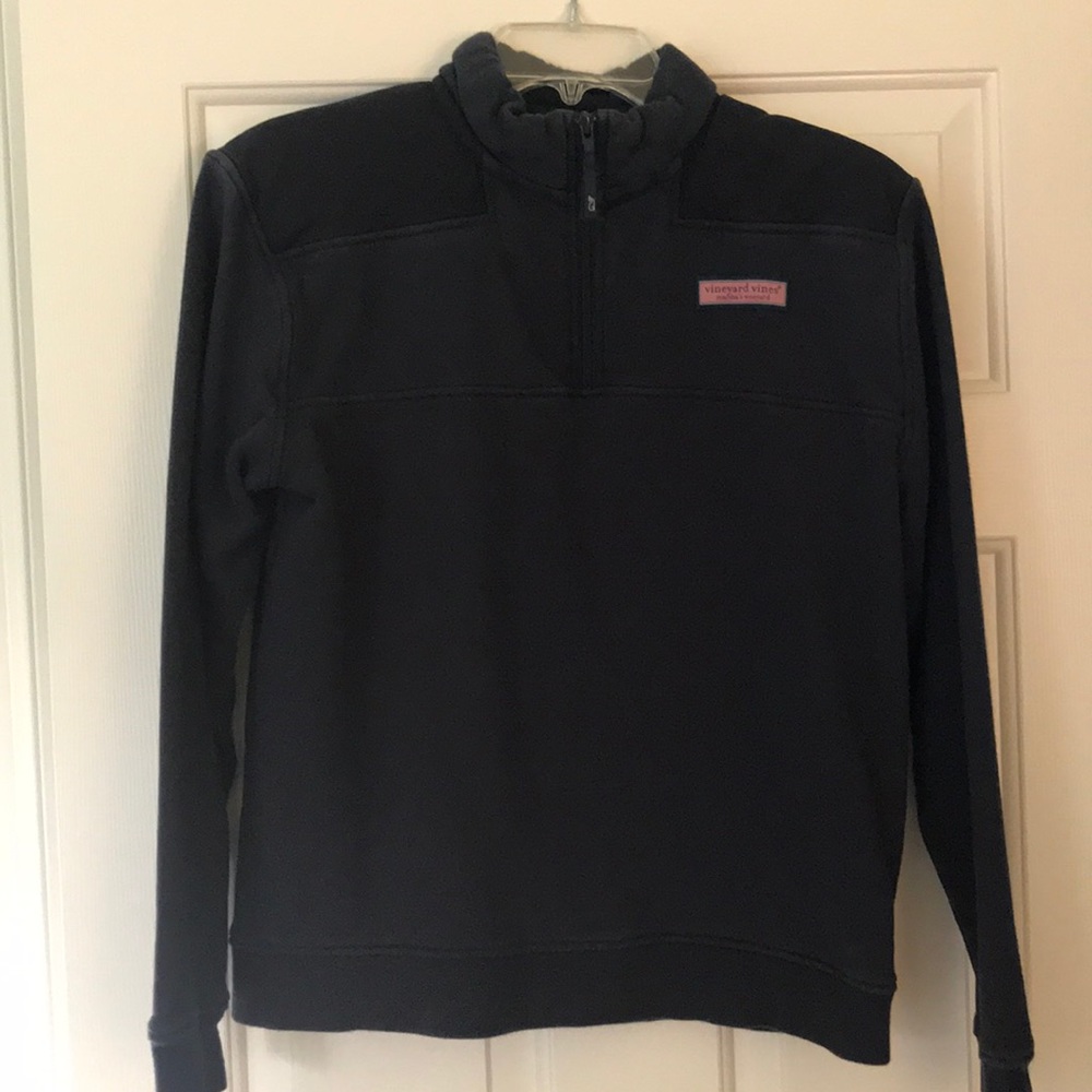 Navy Blue Girls Shep Shirt